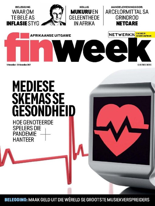 Title details for Finweek - Afrikaans by Media 24 Ltd - Available